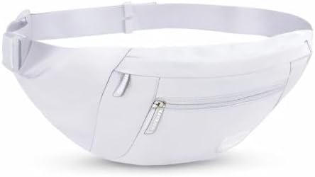 MAXTOP Large Crossbody Fanny Pack with 4-Zipper Pockets,Gifts for Enjoy Sports Festival Workout Traveling Running Casual Hands-Free Wallets Waist Pack Phone Bag Carrying All Phones