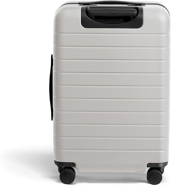 Away Bigger Carry-On Luggage, Lightweight Hardside Large Suitcase with Spinner Wheels, TSA Lock, Airline Approved, Cloud Gray