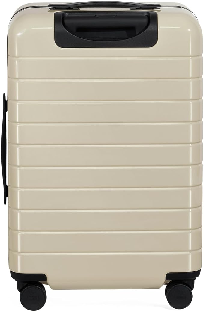 Away Bigger Carry-On Luggage, Lightweight Hardside Large Suitcase with Spinner Wheels, TSA Lock, Airline Approved, Salt White
