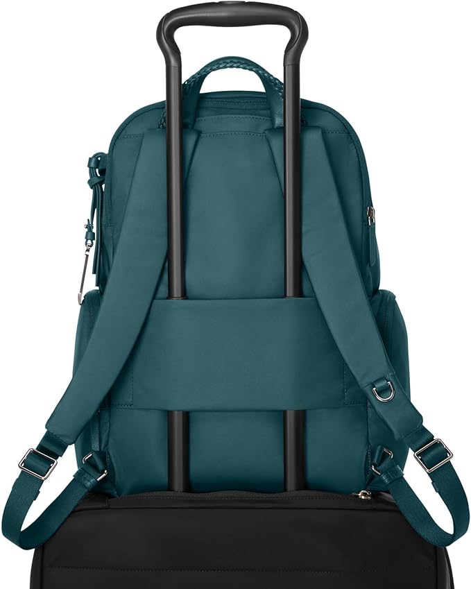 TUMI - Voyageur Celina Backpack - Women's Work and Travel Bag - 16.0" X 10.6" X 6.5" - Holds Up to 16" Laptop - Lagoon