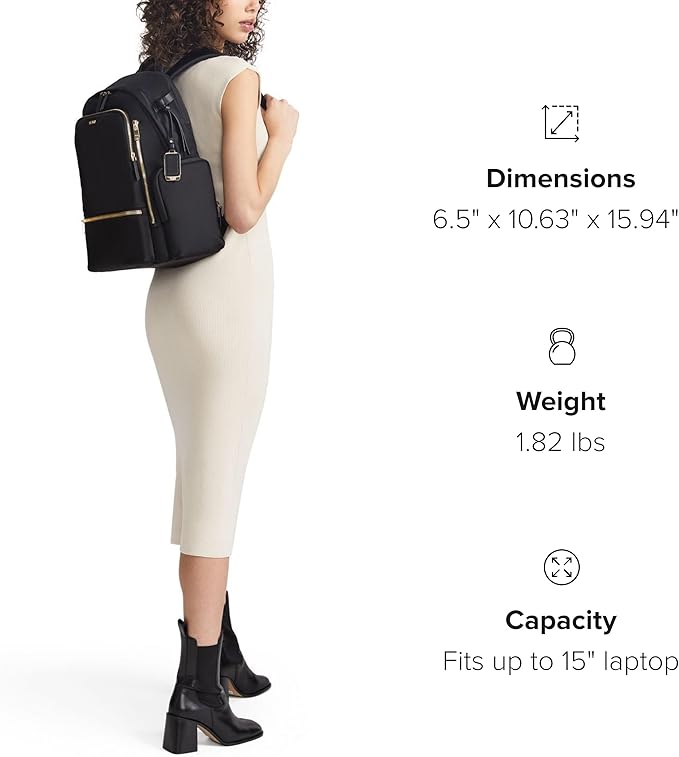 Tumi Women's Celina Backpack, Copper, One Size