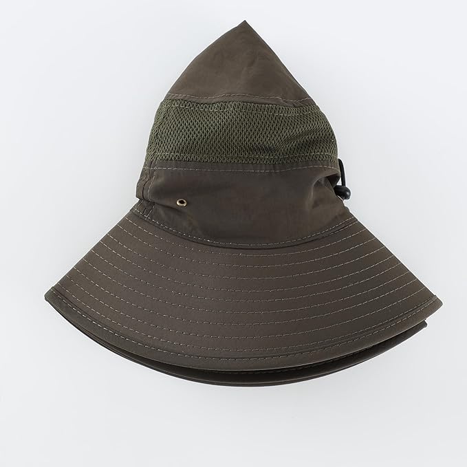 Home Prefer UPF 50+ Men's Sun Hat Wide Brim Bucket Hat UV Protection Hat for Mens Womens Beach Safari Gardening Golf Fishing