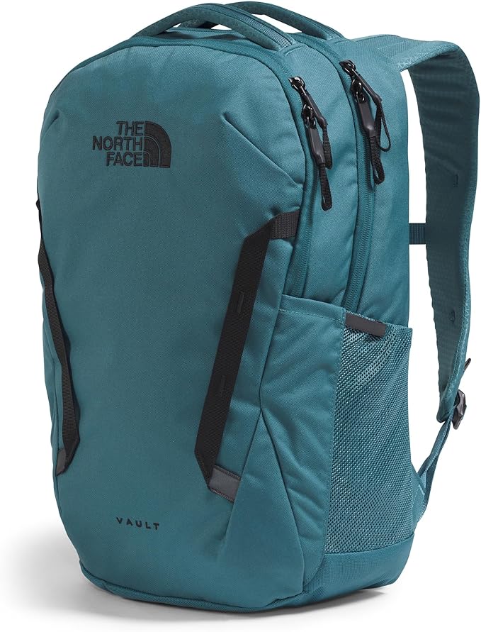 THE NORTH FACE Vault Everyday Laptop Backpack | Commuter Travel Bag with Water-Repellent Finish, Spacious Main Compartment, Space/TNF Black, One Size