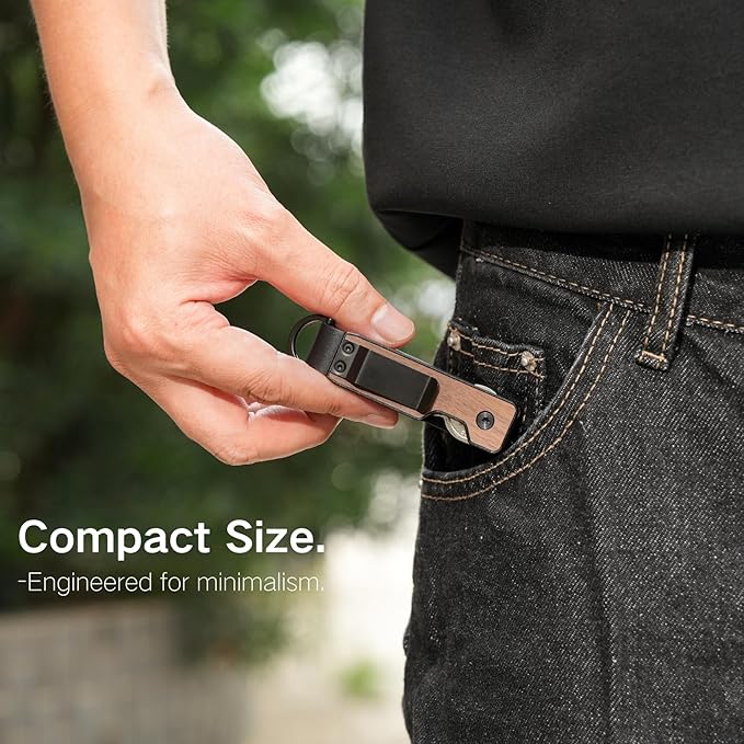 Metallic Key Organizer - Aluminum Key Organizer holder, Minimalist Innovative Keychain.