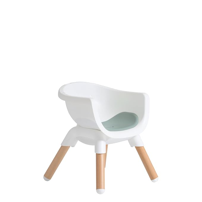 Joie Chai Multi-Mode Highchair - European Beech Wood, Convertible, 9+ Modes, Birth up to 60 lb. (Mist)