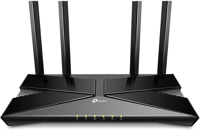 TP-Link Smart WiFi 6 Router (Archer AX10) – 4 Gigabit LAN Ports, Dual Band 802.11AX Router, Beamforming, OFDMA, MU-MIMO, Parental Controls, Dual-Core 900MHz Processor, Works with Alexa