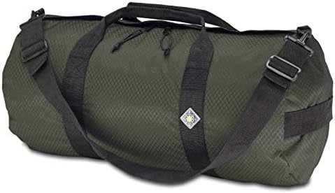 North Star Sports Foldable Duffle Bag for Travel, Gym & Outdoor Camping | Tough and Packable Sport Equipment Bag & Gear Organizer | Heavy Duty Large Duffel Bags for Traveling