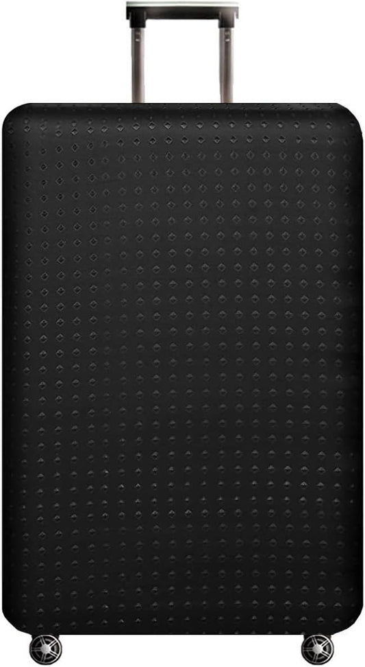 Luggage Cover, THome Protective Washable Suitcase Cover - Travel Elastic Spandex Suitcase Protector Fits 26 to 29 Inch Black