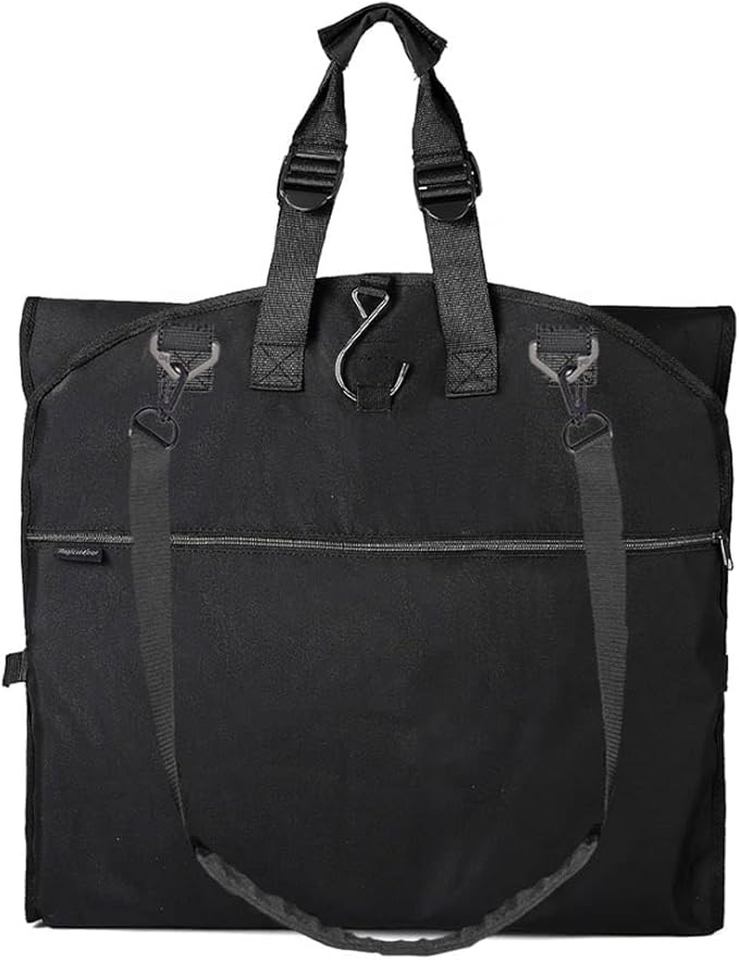 66" Versatile Travelling bags Wedding Dress Travel Garment Bag Tri-Fold Gown Length w/Hanging Hook Extra Pocket