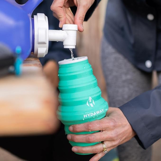 HYDAWAY 25oz Collapsible Water Bottle - BPA-Free, Leakproof, Lightweight, and Space-Saving - Perfect for Hiking, Travel, and All-Day Hydration