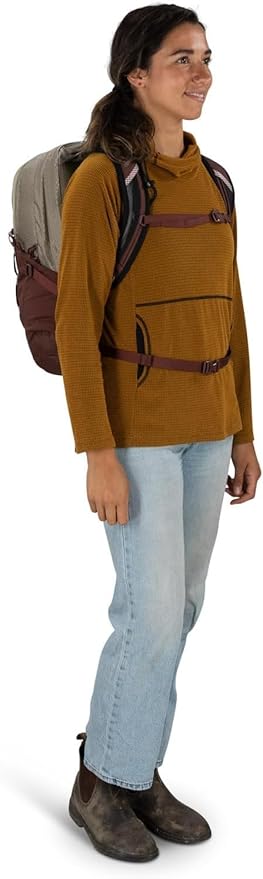 Osprey Quasar 26L Commuter Backpack, Pashmina/Tan Concrete