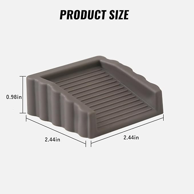 4Pack Door Stoppers Doorstop, Rubber Door Stoppers Wedge, Doors Stops for Door, Rubber Door Stopper Wedge, 4 Colors Door Stop
