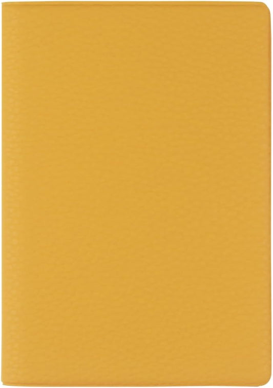 Fenice Classic Passport Cover Holder Wallet Case for Travel Essential RFID Blocking Vegan Leather Waterproof (YELLOW)
