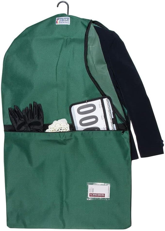 Dura-Tech Standard Garment Bag | Keep Clothing Clean & Organized | Durable 600D Outer | Front Zippered Pocket | Heavy Duty Zipper | Great for Awards