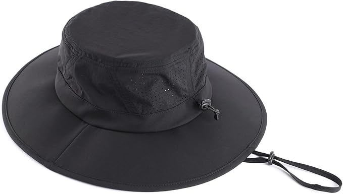 Home Prefer UPF 50+ Sun Hats for Men Women Foldable Wide Brim Fishing Hat Quick Dry Summer Outdoor Garden Safari Bucket Hat