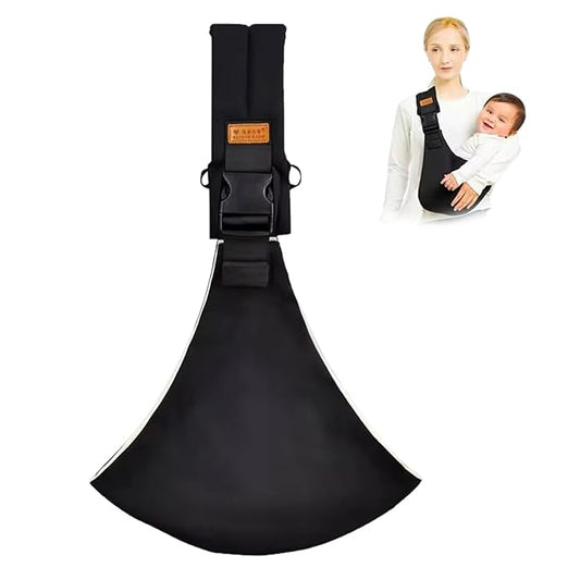 Baby Sling Carrier,Toddler Carrier, 2025 New Baby Sling,Portable and Lightweight Sling,Non-Slip Hip Seat Carrying 10-30lbs(Black)