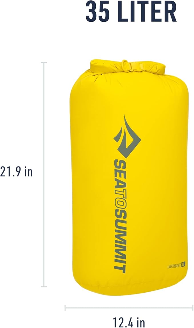 Sea to Summit Lightweight Dry Bag, Multi-Purpose Dry Storage