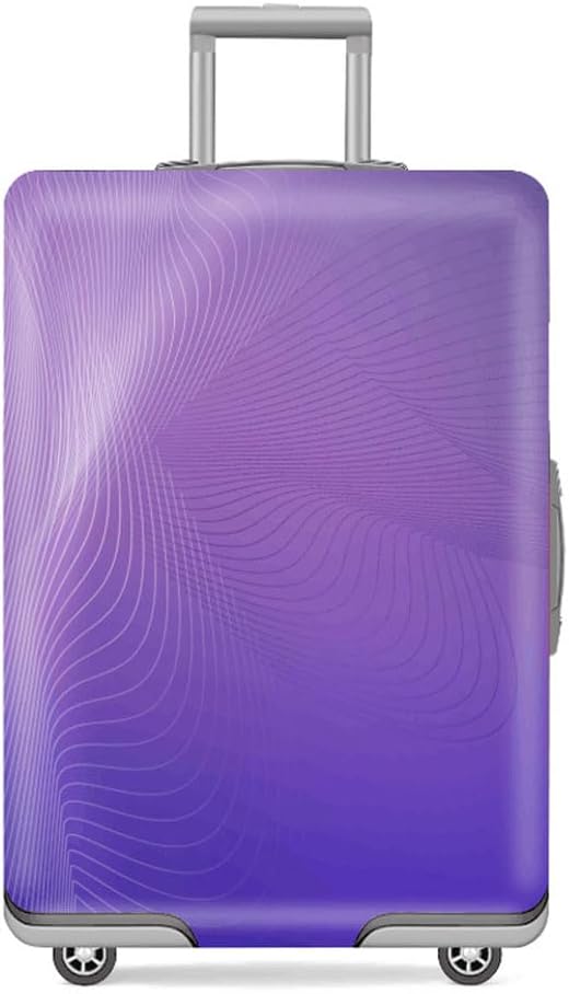 MosaiRudo Travel Luggage Covers For Suitcase Tsa Approved,Suitcase Cover Protector Fit 18-32 Inch Luggage Travel Accessories (T2486, M)