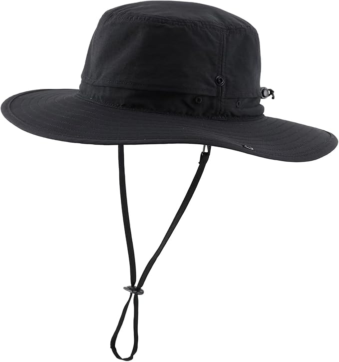 Connectyle Sun Hat for Men Women Outdoor UV Protection Safari Hat for Fishing Hiking Gardening Breathable Cowboy Hat UPF50