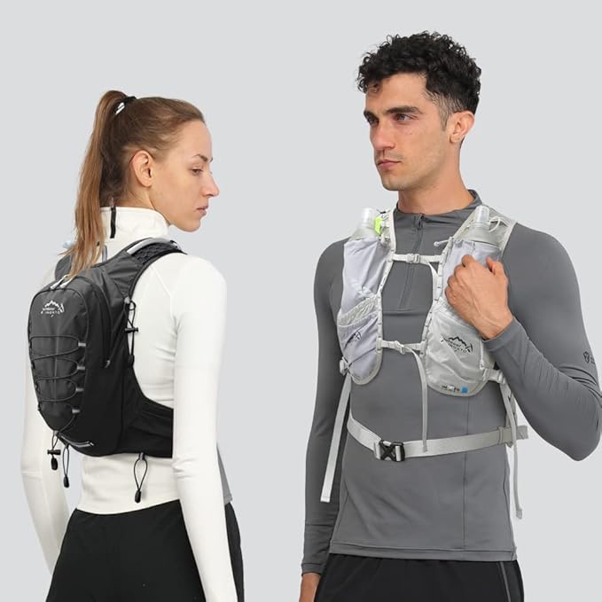 Running Hydration Vest for Men Women Water Backpack for Running 3L Running Hydration Pack for Trail Running Marathon Race Hiking