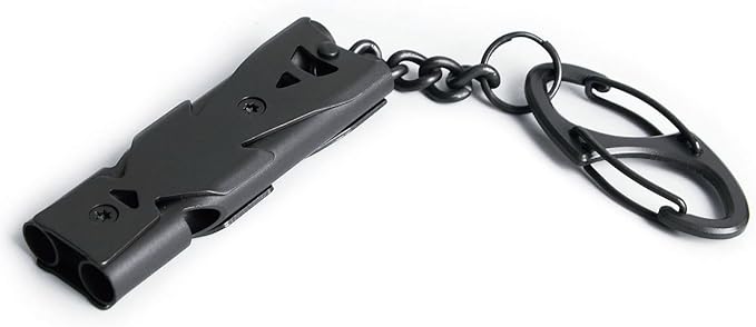 Whistle Emergency Whistles Keychain Rape Whistle Stainless Steel High Decibel Whistles … …