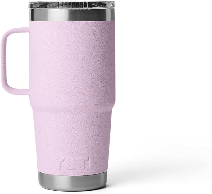 YETI Rambler 20 oz Travel Mug, Stainless Steel, Vacuum Insulated with Stronghold Lid