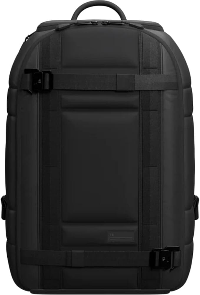 Db Journey Ramverk Backpack - Durable Travel Backpack with Laptop Compartment & Pockets for Work, Luggage Backpack with Roller Bag Hook Up System, 21L - Black Out