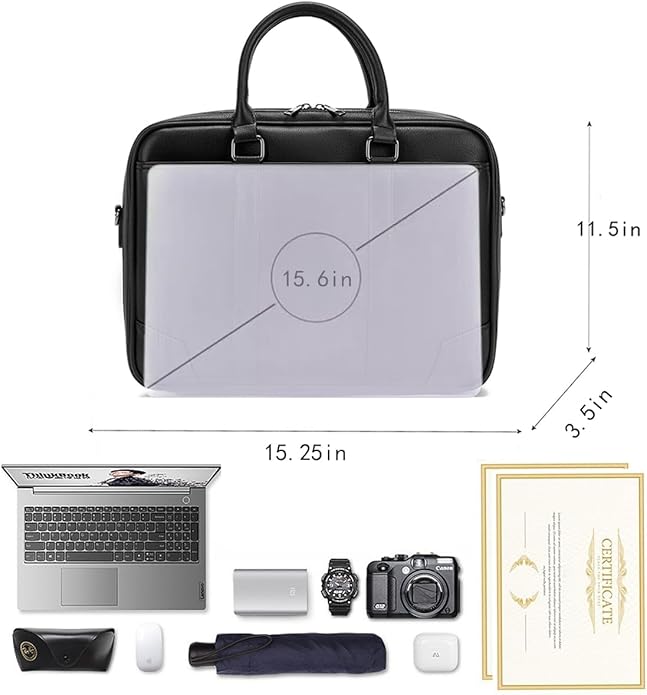 Accordian File Organizer with Handle,briefcase,15.6 in Laptop Bag Portable Document Organizer Handbags Back packs