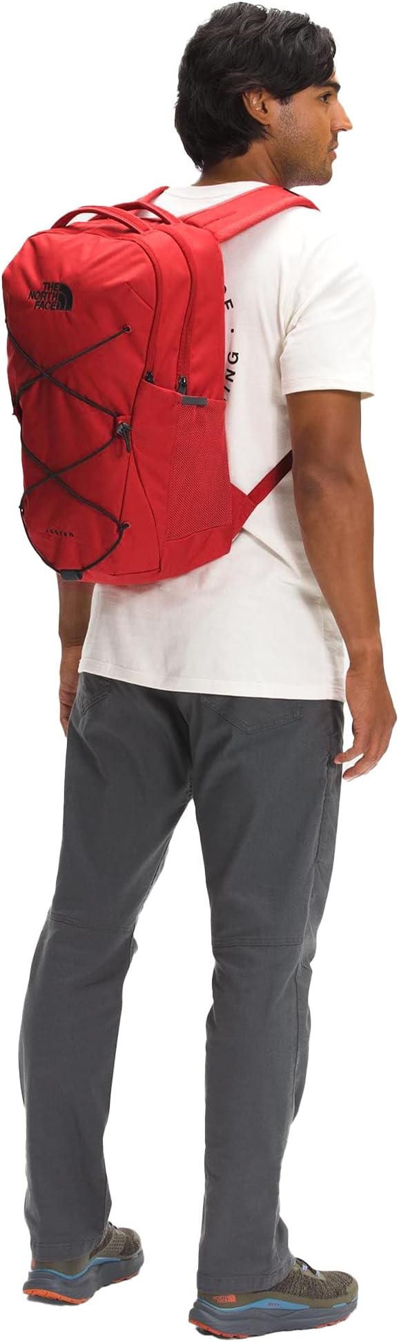 The North Face Jester Everyday Laptop Backpack, TNF Red/TNF Black, One Size