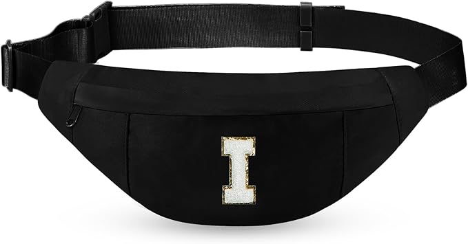 MAXTOP Large Crossbody Fanny Pack with 4-Zipper Pockets,Gifts for Enjoy Sports Festival Workout Traveling Running Casual Hands-Free Wallets Waist Pack Phone Bag Carrying All Phones