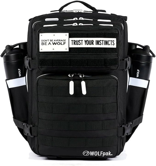 WOLFpak 35L Backpack (Alpha Black White Accents)