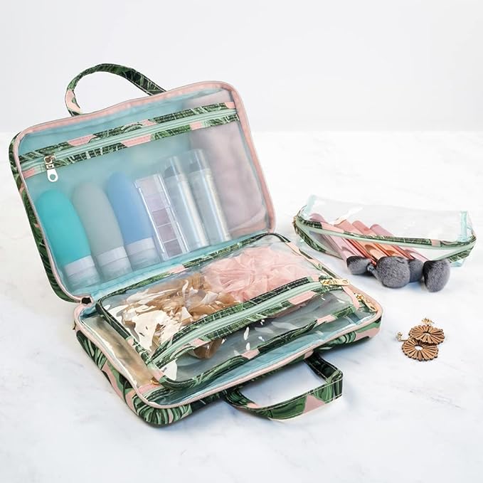 Conair Travel Toiletry Bag - Makeup Bag - Cosmetic Bag -Travel Makeup Bag