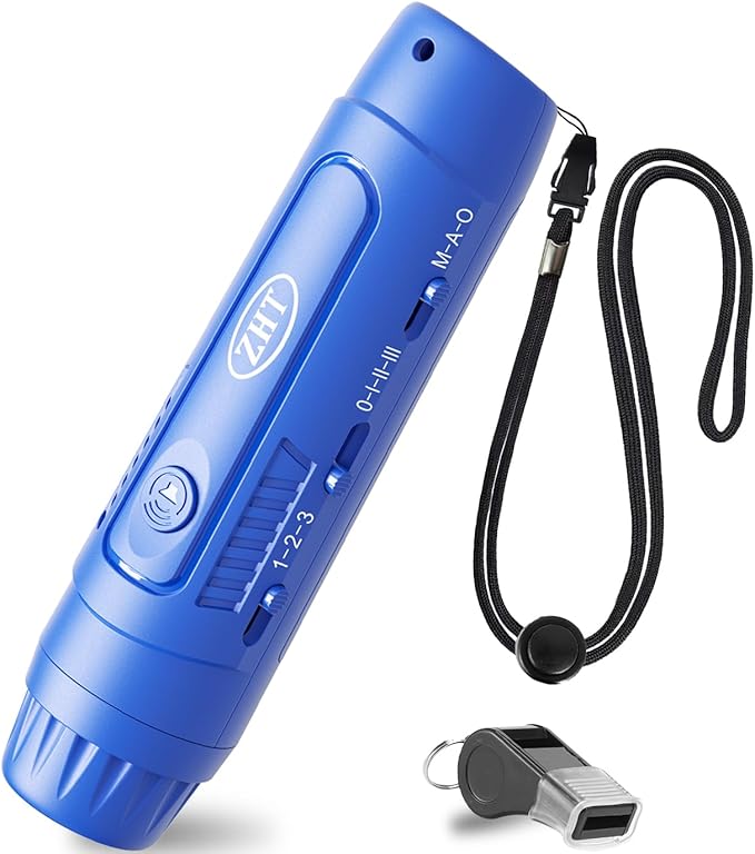 ZHT Electronic Whistle for Coaches, Referees, Teachers - 3 Tones & 3 High Volume, Handheld Whistles with Lanyard - Sports Whistle for Volleyball Soccer, Outdoor Camping, Emergency Safety