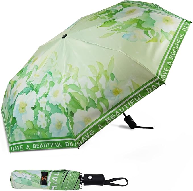 SY COMPACT Travel Umbrella Windproof Automatic Umbrellas Small Compact UV Sun Protection Factory Outlet Umbrella