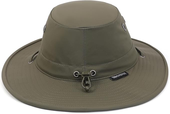 Sanford Safari Hat for Men and Women, Wide Brim Sun Hat, Water-Resistant, Floatable, Packable, UV Protection Fishing Hat