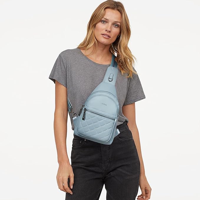 Sling Bag For Women Fanny Pack Crossbody Travel Shoulder Belt Bags Tote Backpack Purse Faux Leather