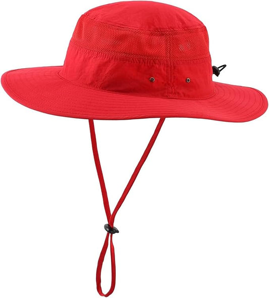 Home Prefer UPF 50+ Men's Sun Hat Wide Brim Bucket Hat UV Protection Hat for Mens Womens Beach Safari Gardening Golf Fishing