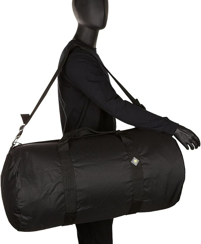 North Star Sports Foldable Duffle Bag for Travel, Gym & Outdoor Camping | Tough and Packable Sport Equipment Bag & Gear Organizer | Heavy Duty Large Duffel Bags for Traveling