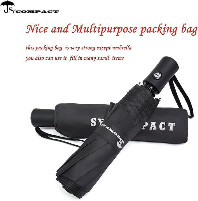 SY COMPACT Travel Umbrella Windproof Automatic Umbrellas Small Compact UV Sun Protection Factory Outlet Umbrella