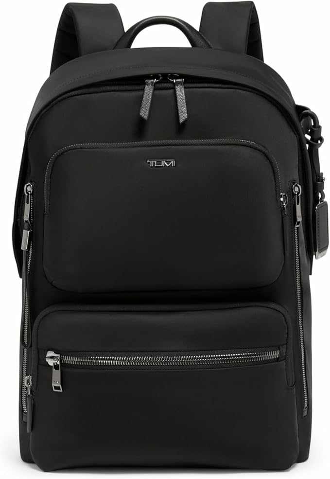 TUMI - Voyageur Montana Backpack - Stylish Travel Backpack for Women - For Business, Work - Fits up to 16" Laptops - Black/Gunmetal