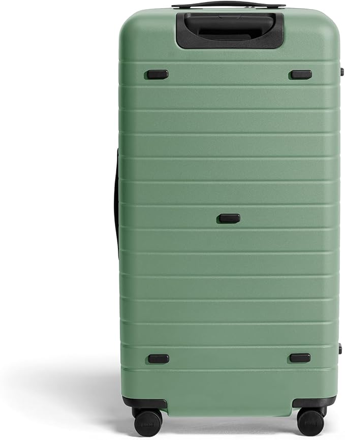 Away Large Trunk Luggage, 31 Inch Hardside Suitcase with Spinner Wheels, Lightweight & Durable, TSA Lock, Ideal for Long Trips, Sea Green