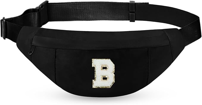 MAXTOP Large Crossbody Fanny Pack with 4-Zipper Pockets,Gifts for Enjoy Sports Festival Workout Traveling Running Casual Hands-Free Wallets Waist Pack Phone Bag Carrying All Phones