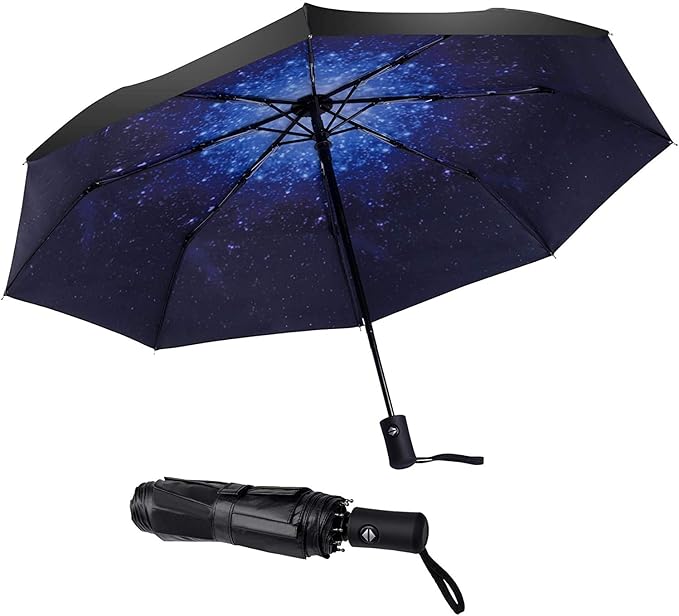 SY COMPACT Travel Umbrella Windproof Automatic Umbrellas Small Compact UV Sun Protection Factory Outlet Umbrella