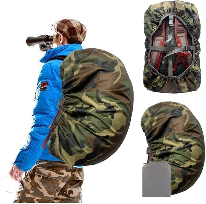 Joy Walker Waterproof Backpack Rain Cover, 12000mm Ultra-Waterproof, Upgraded Ultra-Strong Multilayers, Antislip Buckle Strap