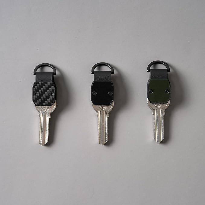 Metallic Key Organizer - Aluminum Key Organizer holder, Minimalist Innovative Keychain.