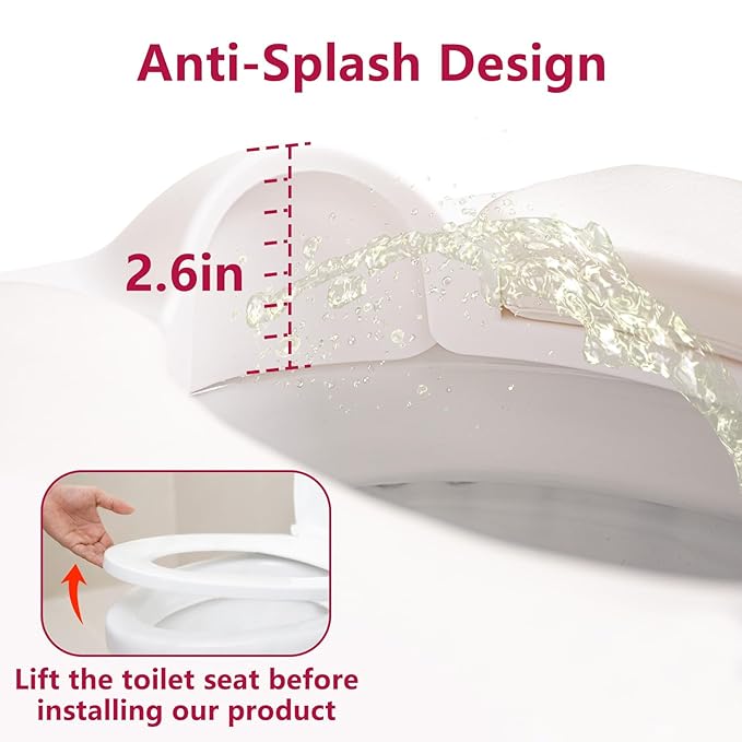 Potty Training Seat: 2 in 1 Design Potty Seat for Toilet & Nursery Step Stool for Sink Potty Training Toilet with Height Adjustable Ladder for Kids of All Ages (Pink)
