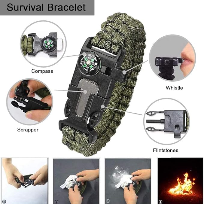 Gifts for Men Dad Him Birthday Christmas Fathers Day, Cool Gadget/Survival Gear and Equipment, Unique Camping Hunting Hiking Outdoor Gear, Gift Idea for Valentines Day Boyfriend Boys Stocking Stuffer
