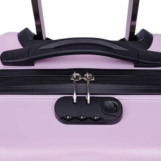 CNCEST 24" Kid's Ride-on Travel Suitcase, Rolling Carry Trolley Luggage with Password Lock, Children's Ride On Trolley Gift (22.4X11.8X23.6")