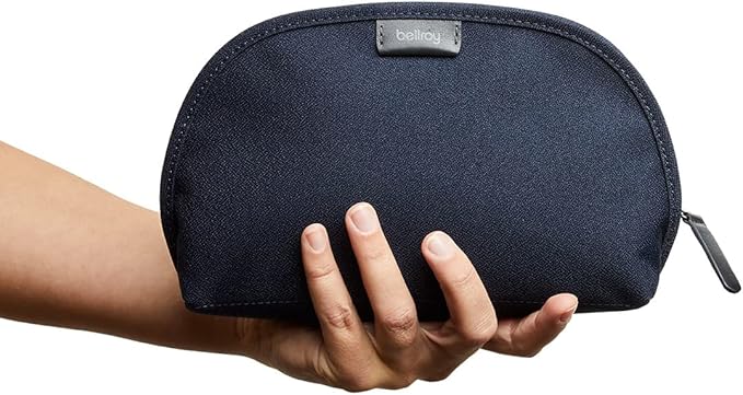 Bellroy Classic Pouch, Everyday kit, Leather and Woven Fabric (pens, Cables, Cosmetics, Personal Items)
