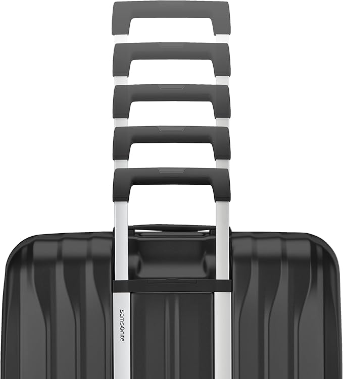 Samsonite UpLIFT X-Large Checked Hardside Luggage with Spinner Wheels - Airline-Approved, TSA Lock, Adjustable Handle System - Polycarbonate Hard Suitcase for Ultra Lightweight Travel - Phantom Black